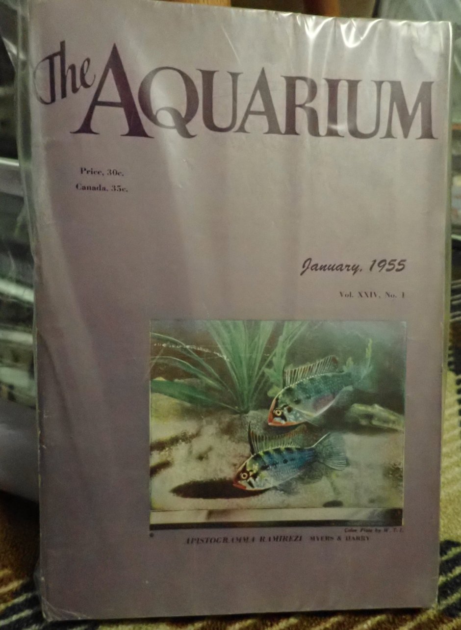books1714839603 - The Aquarium magazine, Innes, full year 1955