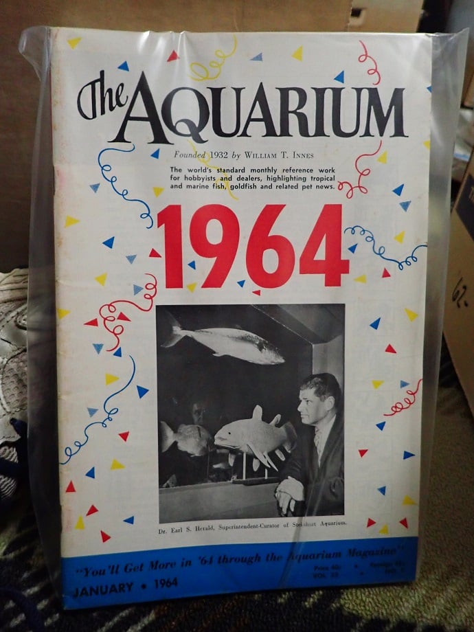 books1714839608 - The Aquarium magazine, Innes, full year 1964