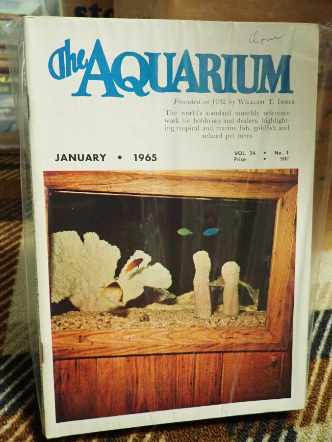 books1714839609 - The Aquarium magazine, Innes, full year 1965