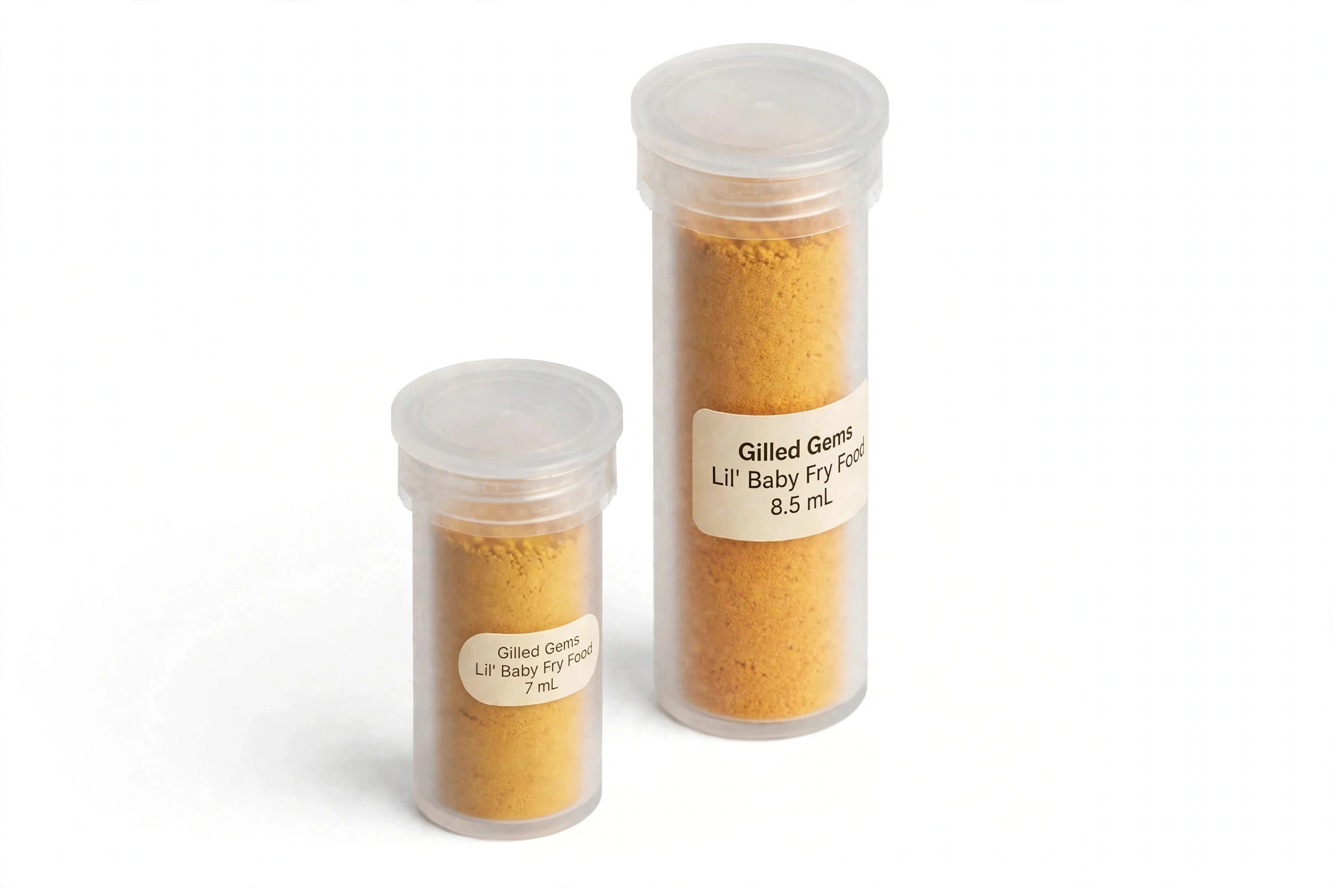 Gilled Gems Lil' Baby Fry Food Powder Shrimp Fish Food 8.5mL : Fry Food Fist Days