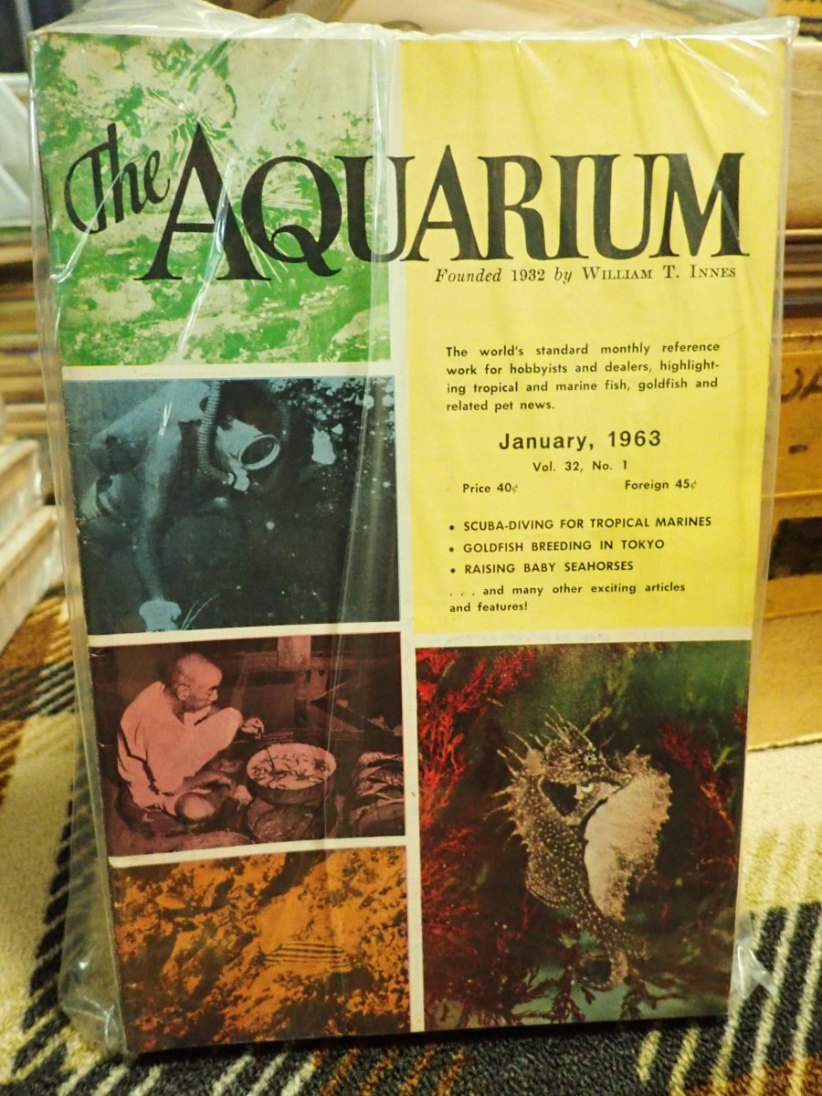 books1714839607 - The Aquarium magazine, Innes, full year 1963