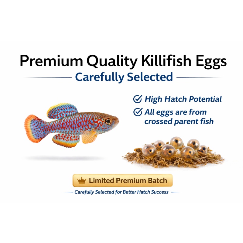 Nothobranchius Eggersi Rufiji River Camp TAN 95-7 (30 +5 Bonus Eggs)