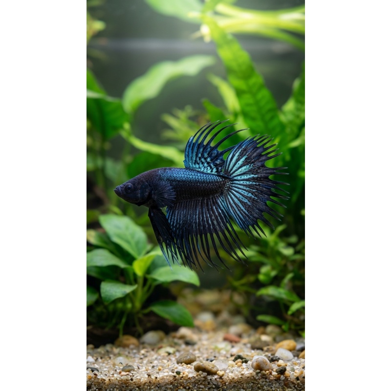 Premium Male Crowntail Betta