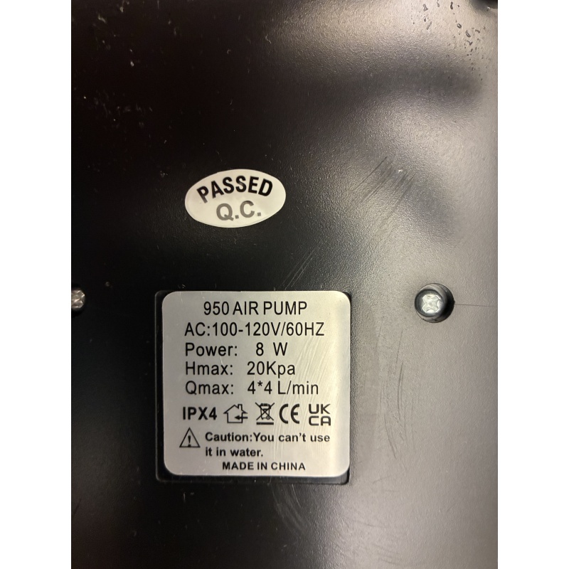FEDOUR 8W 256GPH Quiet Aquarium Air Pump