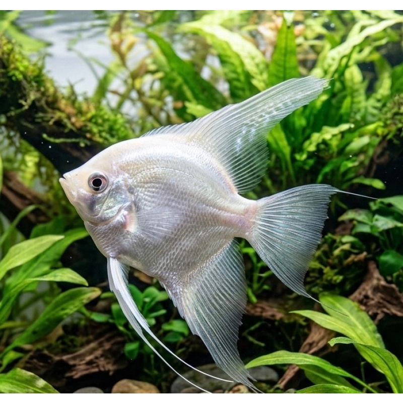 4"-5" Platinum Angelfish