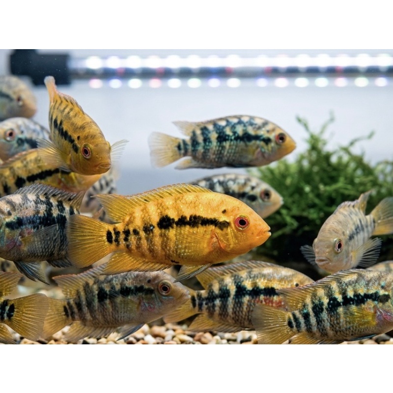 2"-3" Rainbow Cichlid