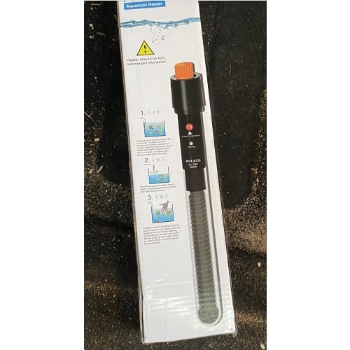 Brand new heater adjustable up to 80gal with suction cups