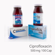 CIPROFLOXACIN 100 Tablets (500 mg per Tablet) Multi-Purpose Treatment Care & Health Support Fast Acting Formula