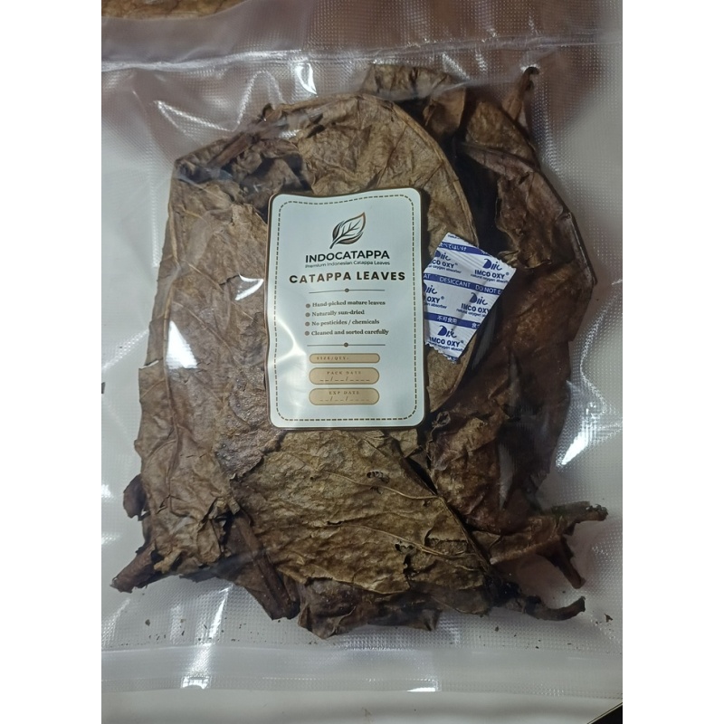 Premium Fermented Catappa Leaves – Strong Tannins for Betta & Shrimp Tanks