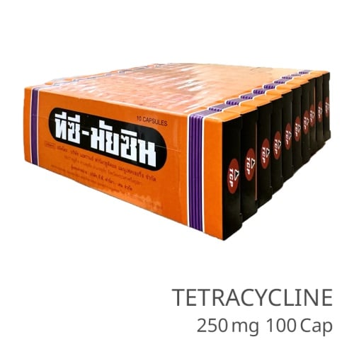 TETRACYCLINE 100 Capsules (250 mg per Capsule) Multi-Purpose Treatment Care & Health Support Fast Acting Formula