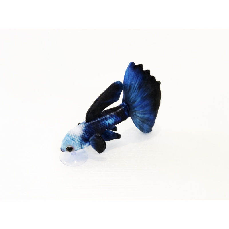 Electric Guppy Fish Plushie by GreenPleco